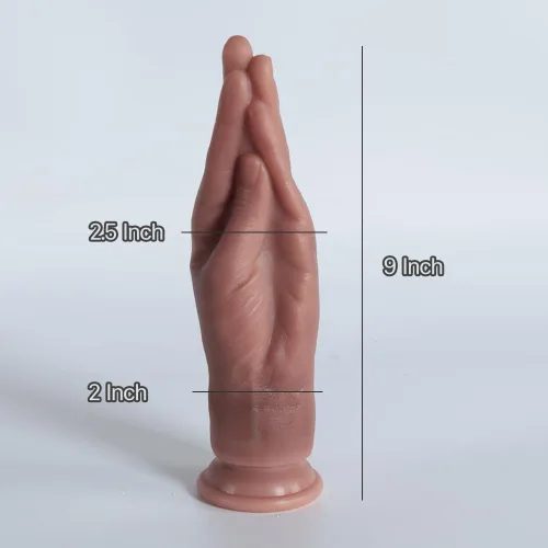 Miniatura 4 de Consolador grande y grueso de mano y puño para principiantes, silicona, extra grande, XL, ancho, consolador gigante, enchufe grande, juguetes
