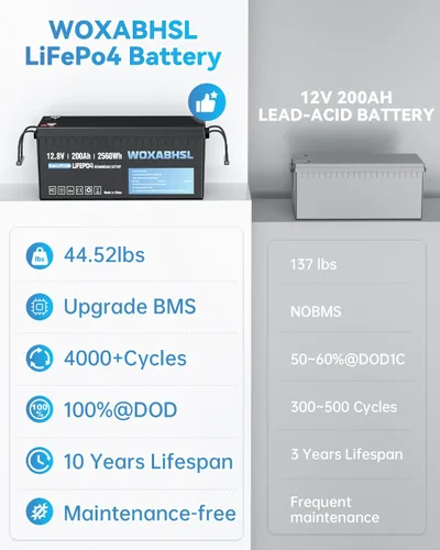 Miniatura 5 de Variaciones de la batería de litio de 12V LiFePO4 251208 (12V200* 1PCS)