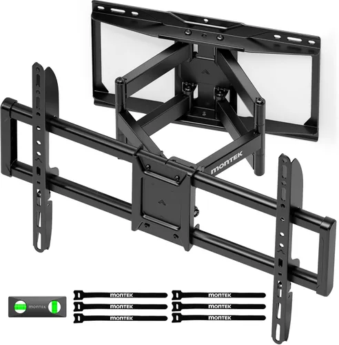 Miniatura 10 de monTEK - Soporte de pared para TV de movimiento completo para televisores de 37 a 84 pulgadas, soporte de TV con brazos articulados, inclinación