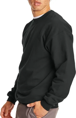 Miniatura 7 de Hanes Sudadera para hombre, sudadera de forro polar pesado, suéter de cuello redondo para hombre
