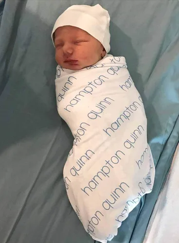 Miniatura 17 de Manta con nombre personalizada para bebé, niño, niña y niños. Manta con nombre personalizado del nombre del bebé. Manta con nombre personalizada