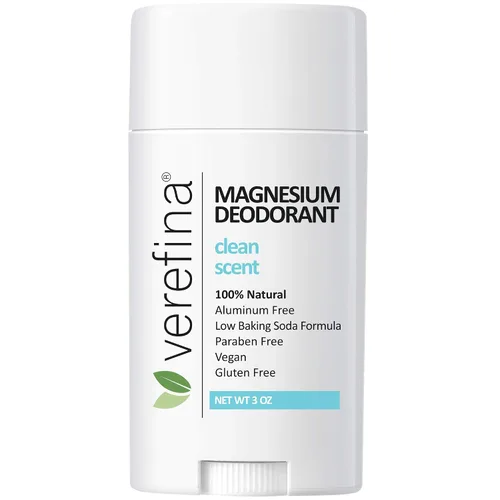 Miniatura 10 de Verefina Desodorante sin aluminio para hombres y mujeres, totalmente natural, hipoalergénico, sin parabenos, no tóxico, libre de crueldad, vegano