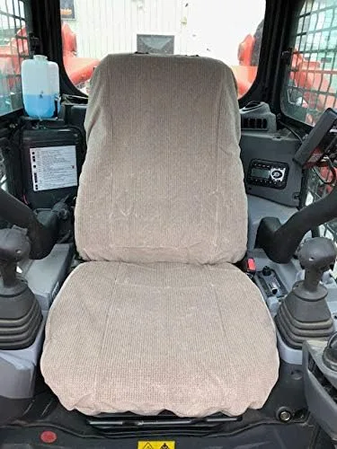 Durafit Seat Covers, Fundas de asiento para asientos de suspensión de respaldo alto en equipos, camiones, minicargadoras, vehículos recreativos y