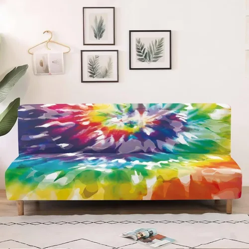Miniatura 10 de Fundas para sofá cama con estampado de vaca marrón girasol con bandas elásticas para el hogar, sala de estar, fácil de instalar, antideslizante