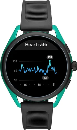 Miniatura 7 de Emporio Armani - Smartwatch 3 con tecnología Wear OS de Google con altavoz frecuencia cardíaca GPS NFC y notificaciones de celular inteligente Negro