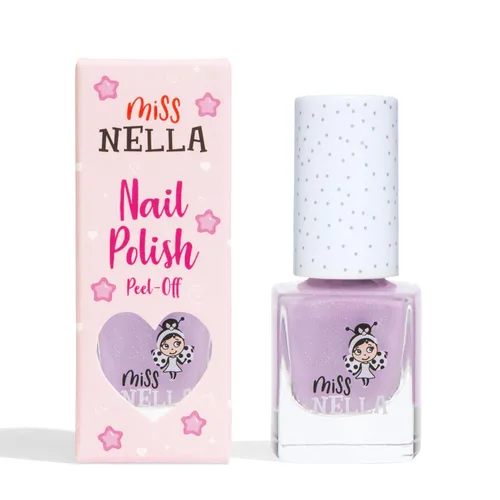 Miniatura 37 de MISS NELLA Sweet Lavender - Esmalte de uñas morado con purpurina especial seguro para niños, fórmula no tóxica y sin olor para niños y niños