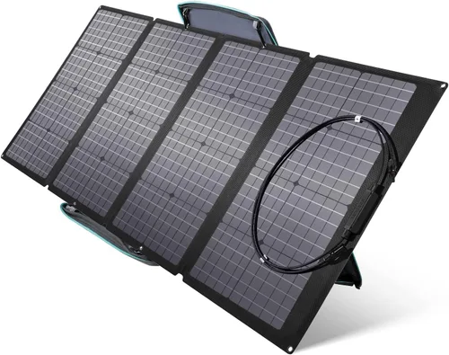 Miniatura 5 de EF ECOFLOW - Panel solar portátil de 110 W, plegable con estuche de transporte, alta eficiencia del 23%, diseño IP68 a prueba de agua y polvo