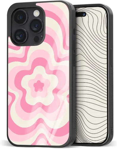 Fundas estéticas para teléfono con estampado de flores para niñas iPhone 11 12 13 14 Pro Max Plus Mini X Xs Xr, Samsung Galaxy A03 A13 A53 A73 Note