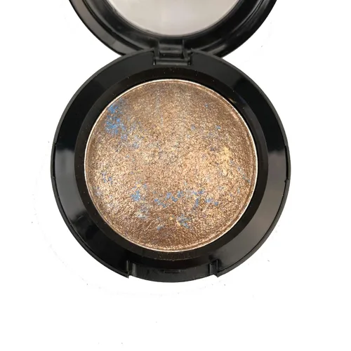 Miniatura 10 de Paleta de polvo de sombra para maquillaje de ojos, Mallofusa, opcional 12 colores metálicos, Estándar Sol dorado