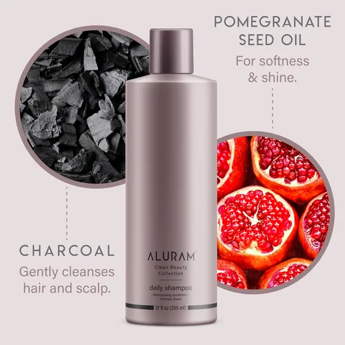 Miniatura 5 de ALURAM Champú diario de agua de coco para hombres y mujeres, hidratación desintoxicante y volumen para todo tipo de cabello