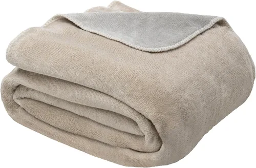 Mon Chateau Haven - Manta reversible de franela de 98 x 92 pulgadas para sofá, cama tamaño Queen, lujosa manta de felpa ultrasuave de gran tamaño