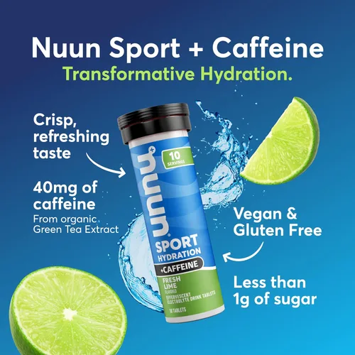 Miniatura 2 de New Nuun Tabletas de electrolito hidratante energética, 1170108 NEFL 8 Pack, Fresh Lime, 1, 1
