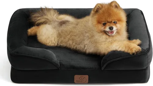 Miniatura 95 de Bedsure Cama ortopédica XL para perros extragrandes, cama lavable para perros y gatos, impermeable, cómodo sofá para perros con funda extraíble