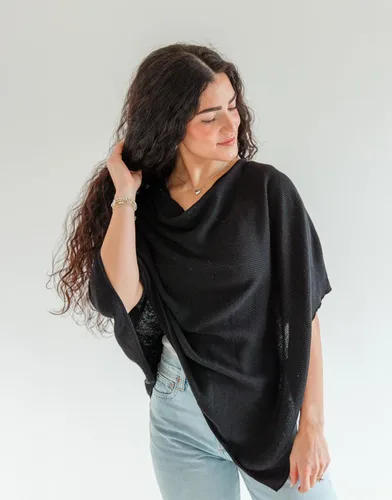 Miniatura 6 de Poncho transpirable para lactancia – Elegante bufanda multiusos para lactancia materna, funda de asiento de coche y manta de bebé para madres