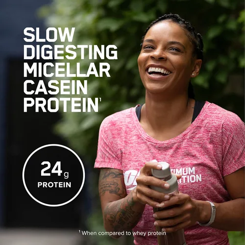 Miniatura 5 de Optimum Nutrition Caseína en polvo, mantequilla de maní y chocolate, 4 libras