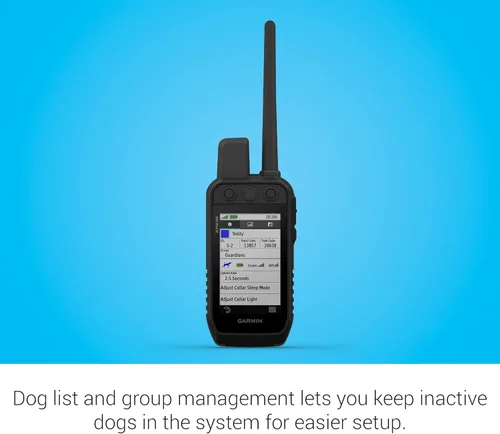 Miniatura 5 de Garmin Alpha 200 Handheld, Simple, Accesible y Rápido Seguimiento y Entrenamiento para Tus Perros, Pantalla Táctil Capacitiva de 3.5" Legible a