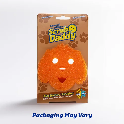 Miniatura 2 de Scrub Daddy Special Edition Pets Dog - Esponja multiusos para platos sin arañazos, sin BPA y fabricada con espuma de polímero, esponja de cocina