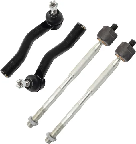 Miniatura 42 de TRQ Juego de barras de acoplamiento delanteras interiores y exteriores de 4 piezas compatible con Jeep Cherokee 1991-2001 y Comanche 91-92