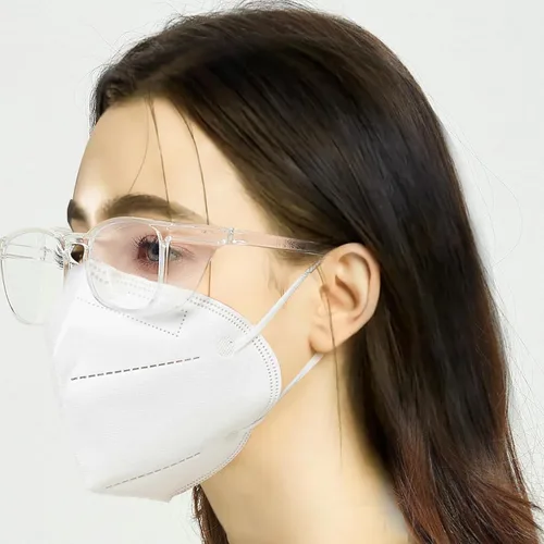 Miniatura 3 de Gafas de seguridad antivaho transparente con bloqueo de luz azul para protección ocular, gafas de enfermería para mujeres y hombres A1 Leopardo +