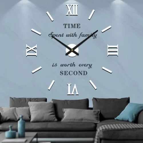 Miniatura 13 de VANGOLD Reloj de pared para decoración de sala de estar, regalo