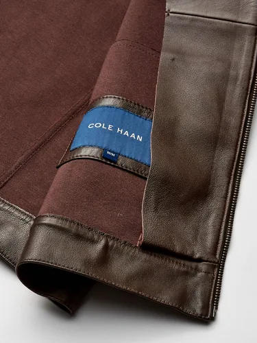 Miniatura 7 de Cole Haan Chaqueta de cuero para hombre