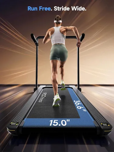 Miniatura 7 de YPOO Walking Pad Treadmill with Incline, 2-in-1 Under Desk Walking Pad with Foldable Handlebar, 0.5-6.2 MPH Portable Treadmill for Home Office, 2.5