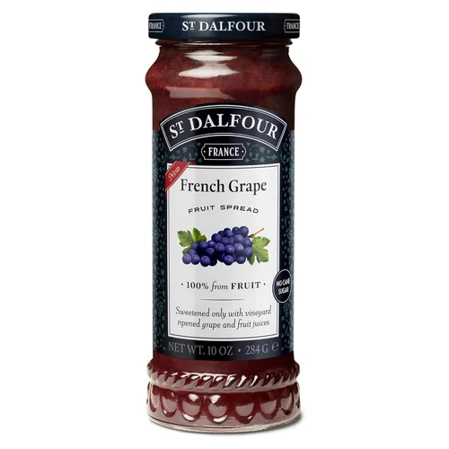 Miniatura 9 de St. Dalfour Untable de frutas de arándanos, 10 onzas, 100% de frutas, sin ingredientes artificiales, sin OMG, sin azúcar de caña, todo natural