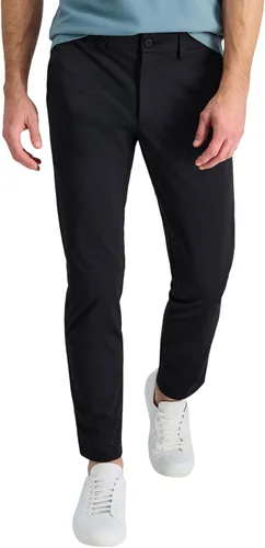 Miniatura 9 de Haggar Pantalón deportivo para hombre, de viaje, rendimiento, ajuste recto, frente plano, elástico, casual