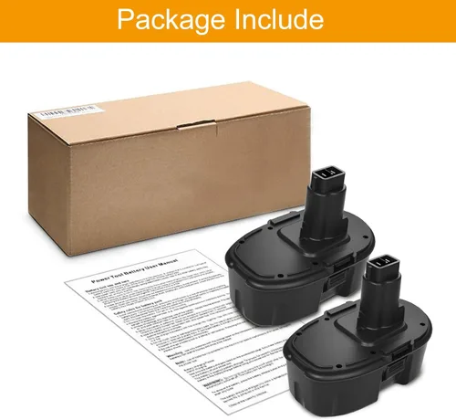 Miniatura 8 de Paquete de 2 baterías de repuesto de 18 V 3.6 Ah DC9098 DC9099 para Dewalt batería de 18 V DC9096 DC9098 DC9099 DW9095 DW9096 DW9098 DE9038