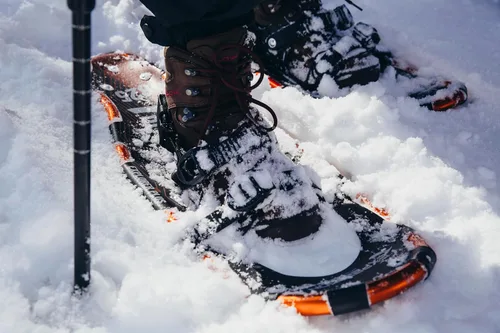 Miniatura 11 de Cascade Mountain Tech Lightweight Aluminum Frame Snowshoe Set