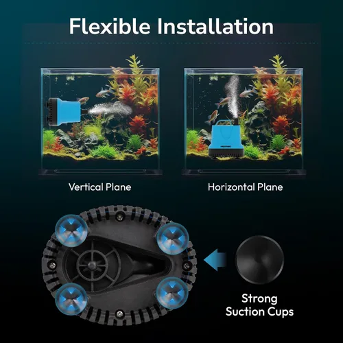 Miniatura 6 de Hexago Bomba sumergible de fuente de agua de 580 GPH, bomba de sumidero pequeña de 60 W con elevación alta de 9 pies, bombas de acuario