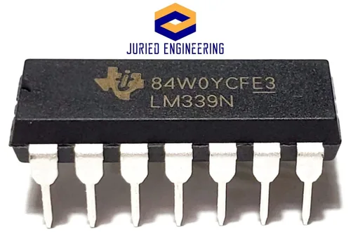 Miniatura 5 de LM339N LM339 Comparador diferencial cuádruple grado industrial Breadboard IC DIP-14 (paquete de 5)