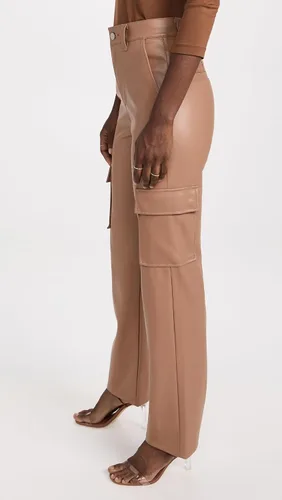 Miniatura 4 de Pantalones cargo de piel sintética Cassie para mujer
