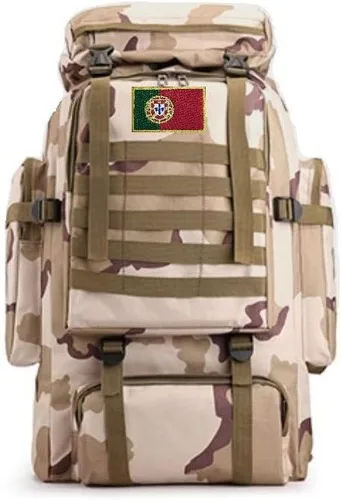 Miniatura 2 de Paquete de 3 parches de bandera portuguesa con bandera portuguesa, parche bordado de bandera táctica de Portugal con, para sombreros, bolsas