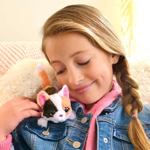 Miniatura 2 de furReal My Minis Kitty Juguete Interactivo, Pequeño Gatito de Peluche con Movimiento, Animales de Peluche, Juguetes para Niños de 4 Años en Adelante
