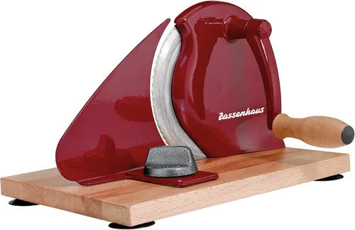 Miniatura 6 de Zassenhaus Rebanadora de pan ajustable clásica original para rebanadas uniformes, rebanadora de pan para pan casero, cortador de masa madre con hoja