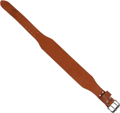 Miniatura 8 de Cinturón de levantamiento de pesas, cinturón de cuero para levantamiento de pesas para hombres, cinturón de pesas para gimnasio, soporte lumbar