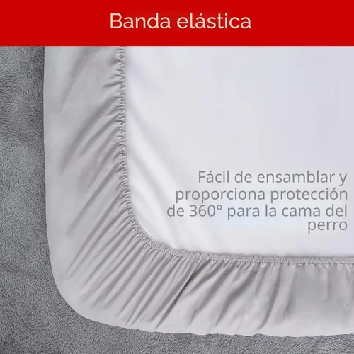 Miniatura 7 de Fundas impermeables de repuesto para cama de perro, lavables y fáciles de quitar, funda acolchada silenciosa para cama de mascotas, bonito estampado