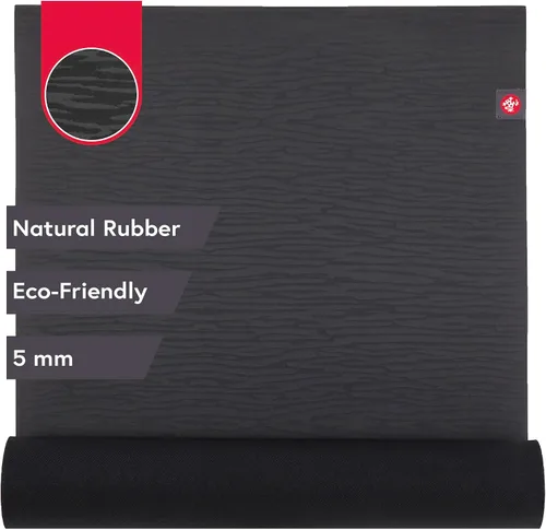 Miniatura 5 de Manduka eKO Alfombrilla de yoga - 5mm de goma natural Ecológica Superficie de textura suave Sensación natural al contacto con la piel