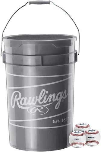 Miniatura 3 de Rawlings R100P Edición Exclusiva Escuela Secundaria Béisbol 24 Cubo