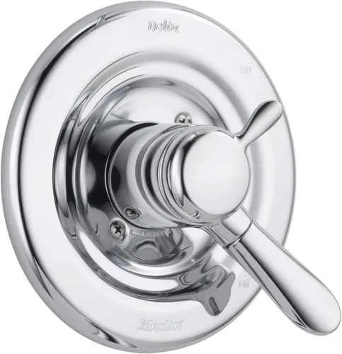 Miniatura 4 de Delta Faucet Lahara Serie 17 Kit de ajuste de válvula de mango de ducha de doble función, bronce champán T17038-CZ (válvula no incluida)