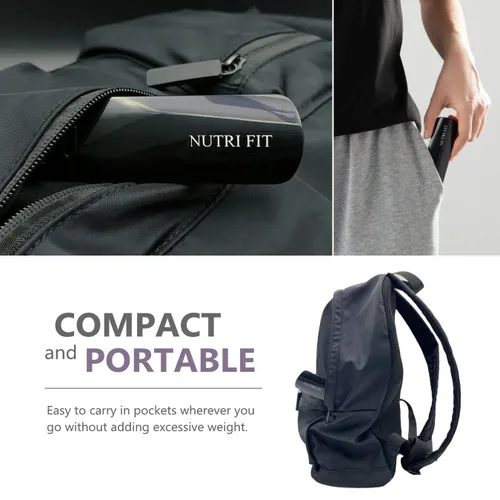 Miniatura 6 de NUTRI FIT Báscula de peso para equipaje, báscula de pesaje de peces digital de mano P01, EL70-BLACK, talla única, Peso máximo 110 libras