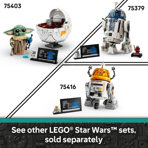Miniatura 7 de LEGO Star Wars: Ahsoka Chopper (C1-10P) Set de Droid Astromecánico – Juguete de construcción para niños a partir de 10 años – Es un gran regalo
