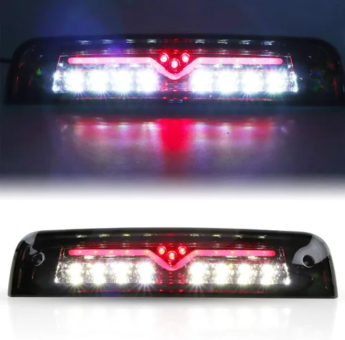 Tresound para Dodge Ram 1500 2500 3500 2009-2017 Luz de Freno Tercera Luz de Carga LED Lámpara de Montaje Alto (Ahumado)