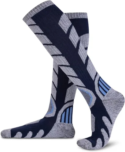Miniatura 7 de Calcetines de esquí para mujeres y hombres, calcetines térmicos para esquí y snowboard, clima frío, calcetines de rendimiento de invierno, paquete