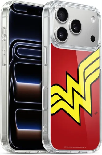 Miniatura 124 de Head Case Designs Funda de gel suave con licencia oficial de Wonder Woman DC Comics Classic Logos compatible con Apple iPhone 7 Plus/iPhone 8 Plus