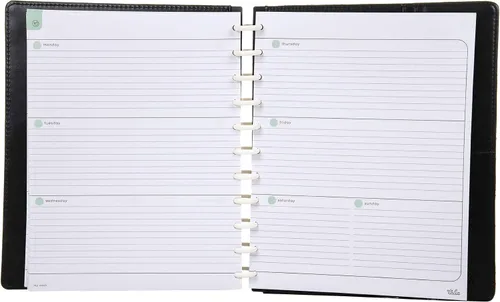 Miniatura 22 de Talia - Repuestos para cuaderno de espiral (páginas punteadas, Junior (5.5 x 8.5 pulgadas))