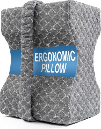 Miniatura 10 de UJPFEO Almohada de rodilla para personas que duermen de lado, almohada refrescante de piernas para ciática, rodillas, espalda, articulaciones entre