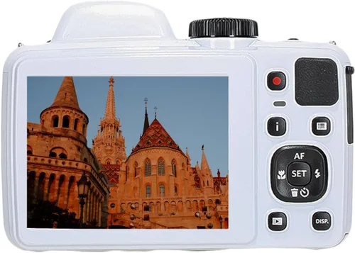 Miniatura 5 de Kodak PIXPRO AZ425 - Cámara digital para vlogging de 20 MP (blanco) zoom óptico 42X, paquete de lentes gran angular de 0.94 pulgadas con tarjeta