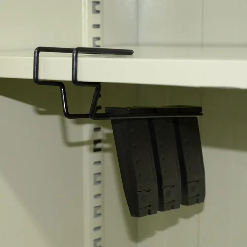 Miniatura 9 de Adoreal Soporte universal para revistas, paquete de 2 estantes seguros para debajo de la pistola, organizador seguro para armas y accesorios